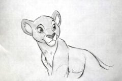 "Nala Live Demo #1" 2026 Original Drawing