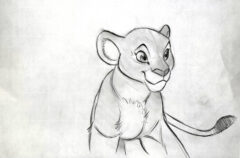 "Nala Live Demo #4" 2026 Original Drawing