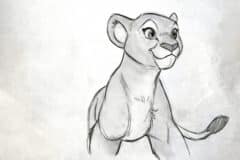 "Nala Live Demo #5" 2026 Original Drawing